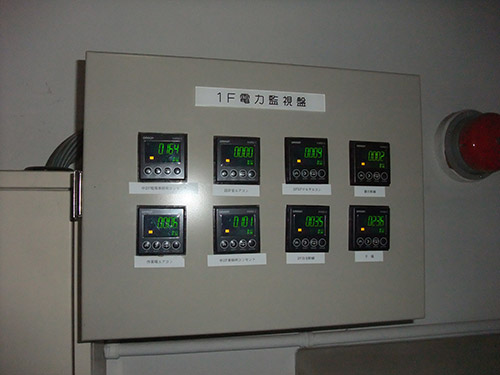 電力監視モニタ工事
