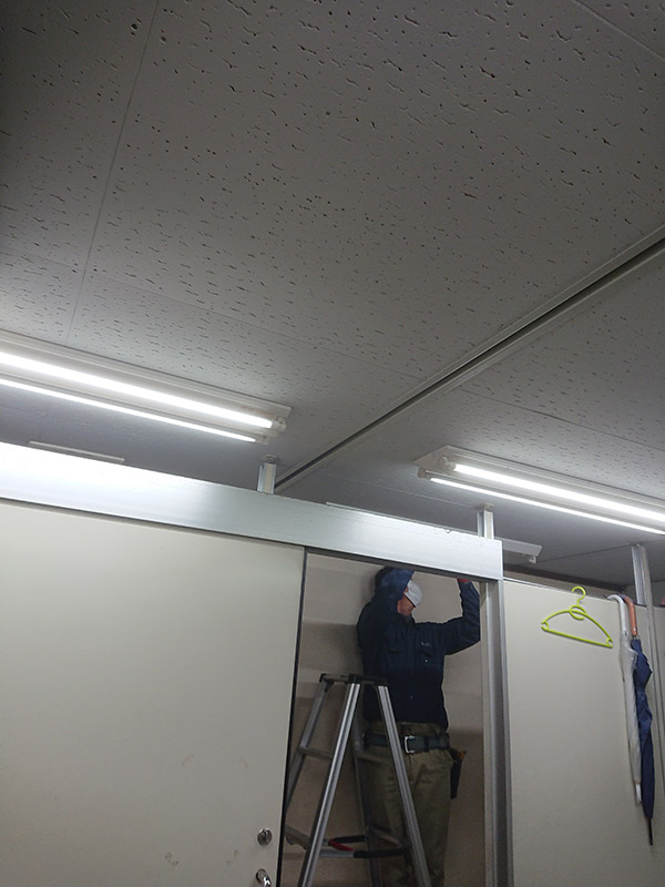 LED更新工事
